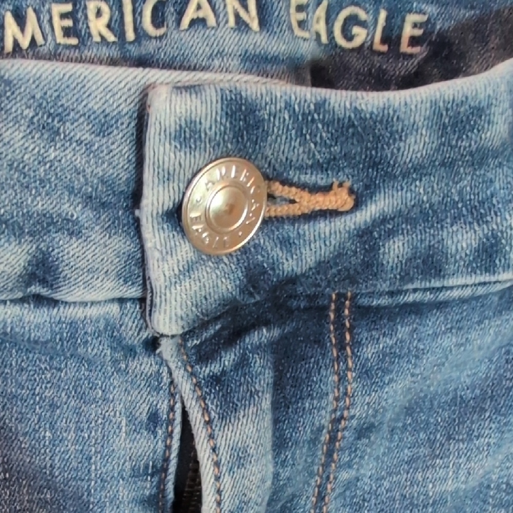 American Eagle Outfitters Curvy High-Rise Skinny Kick Size 14 - Picture 7 of 14